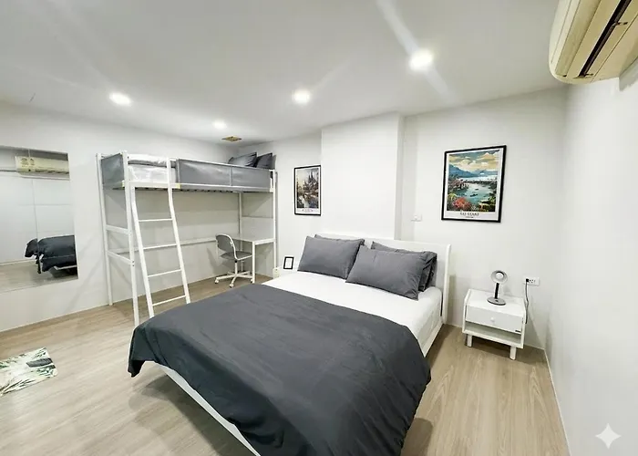 Chaoyen Hideaway Self Check-in Private With View - 5 Min Bts 아파트 방콕