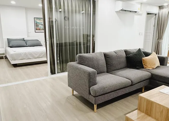 아파트 Chaoyen Hideaway Self Check-in Private With View - 5 Min Bts *