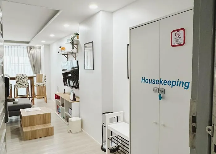아파트 Chaoyen Hideaway Self Check-in Private With View - 5 Min Bts